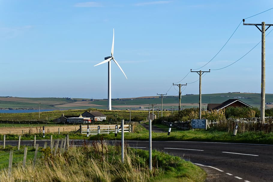 wind turbine, energy, environment, sky, renewable, alternative, HD wallpaper