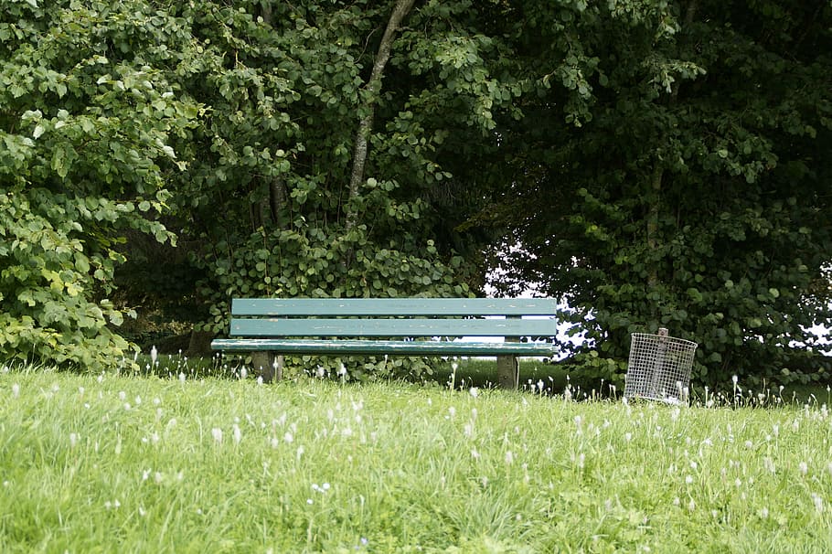 park bench, bank, tranquility base, walk, go for a walk, sit HD wallpaper
