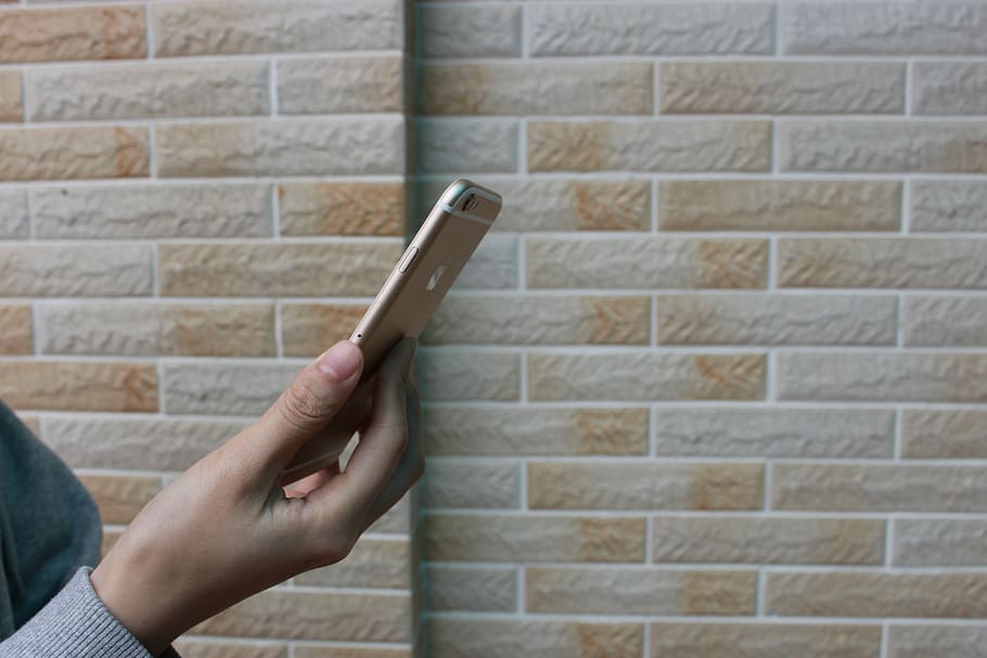 Iphone, 6, 6S, Hand, Phone, Girl, Apple, wall, ios, honeycomb HD wallpaper