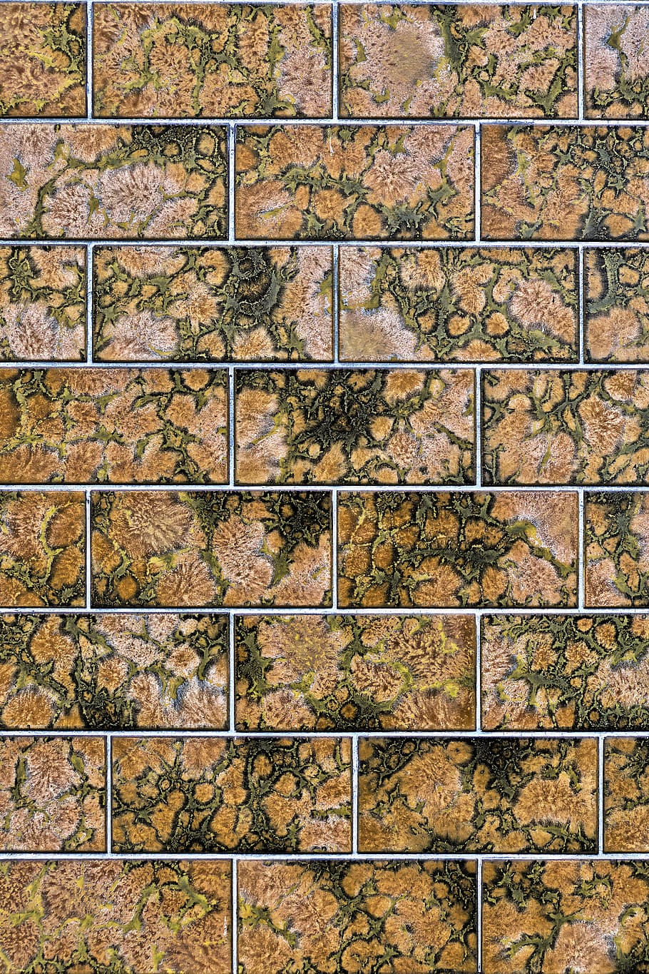brick, pattern, tile, building, wall, facade, texture, slabs HD wallpaper