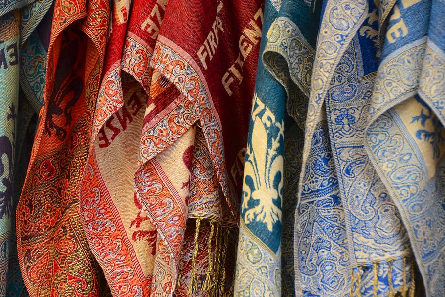 dyed, cloth, fabric, textile, cotton, craft, pattern, design HD wallpaper