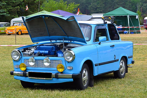 auto, old, historically, trabant 601, eastern mobile, ddr, east germany HD wallpaper