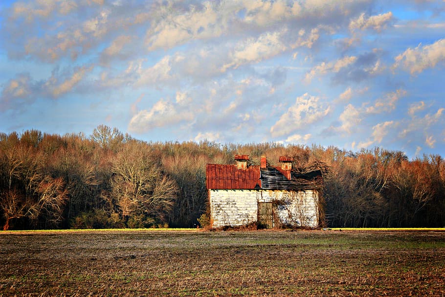 house, abandoned, home, architecture, weathered, building, empty HD wallpaper