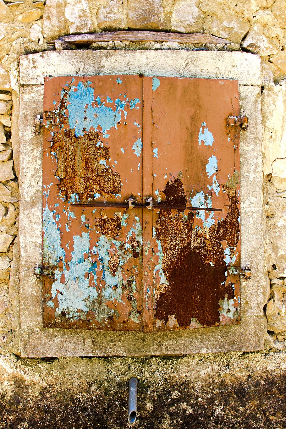 old, wall, architecture, building, rusty, house, window, rusty object HD wallpaper