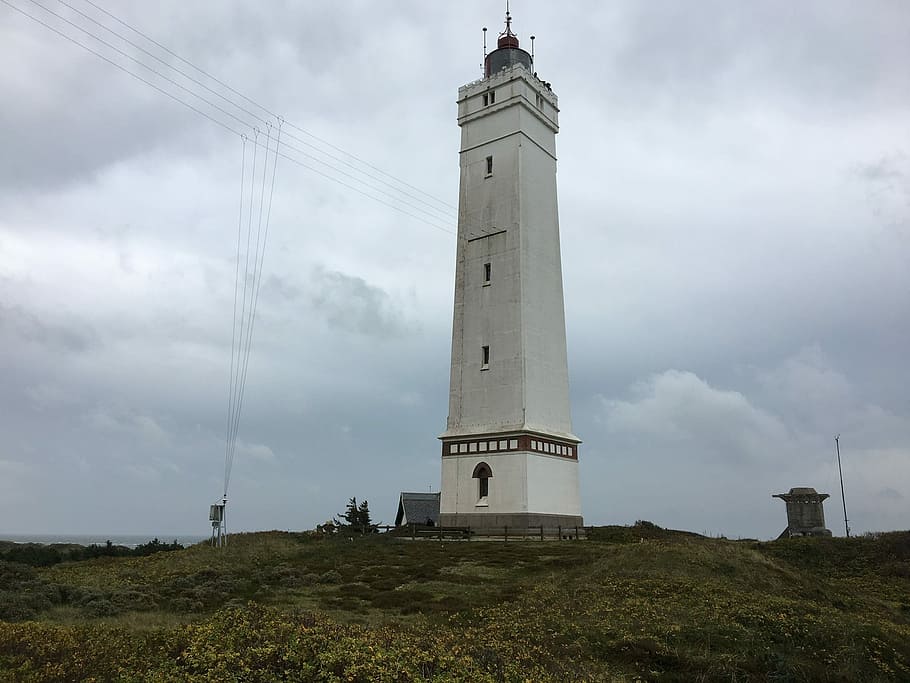 lighthouse, tower, sky, travel, cloud - sky, low angle view HD wallpaper