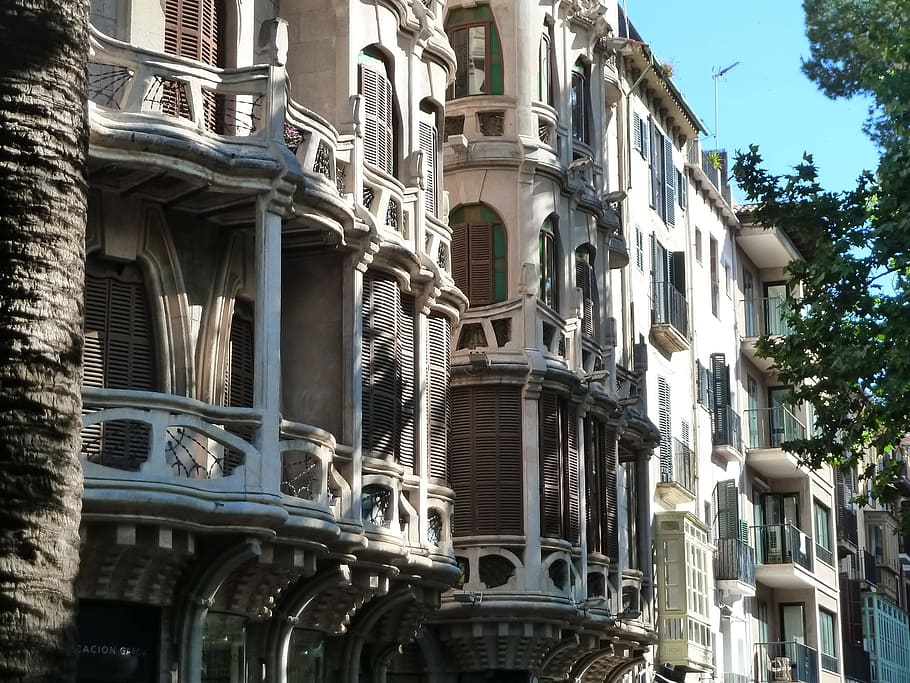 Mallorca, Palma, Old Town, architecture, building exterior HD wallpaper