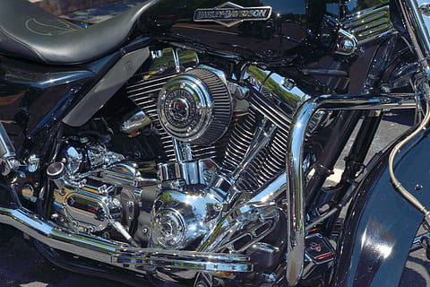 motorcycle engine, chopper, bike, vehicle, transportation, machine HD wallpaper