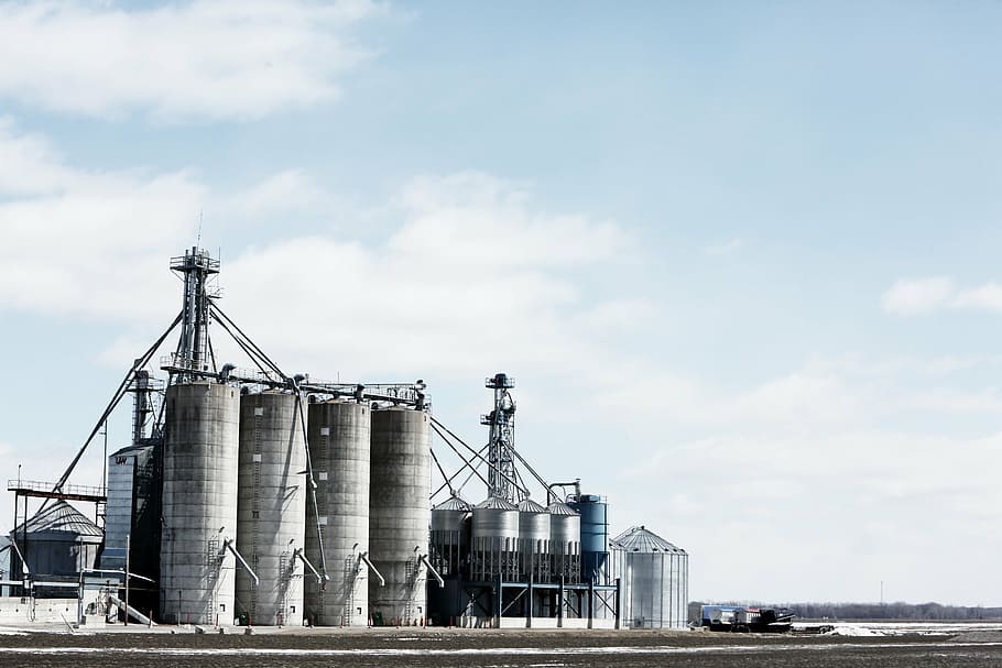 engineering, fuel, gas holders, gasometers, industry, natural gas HD wallpaper