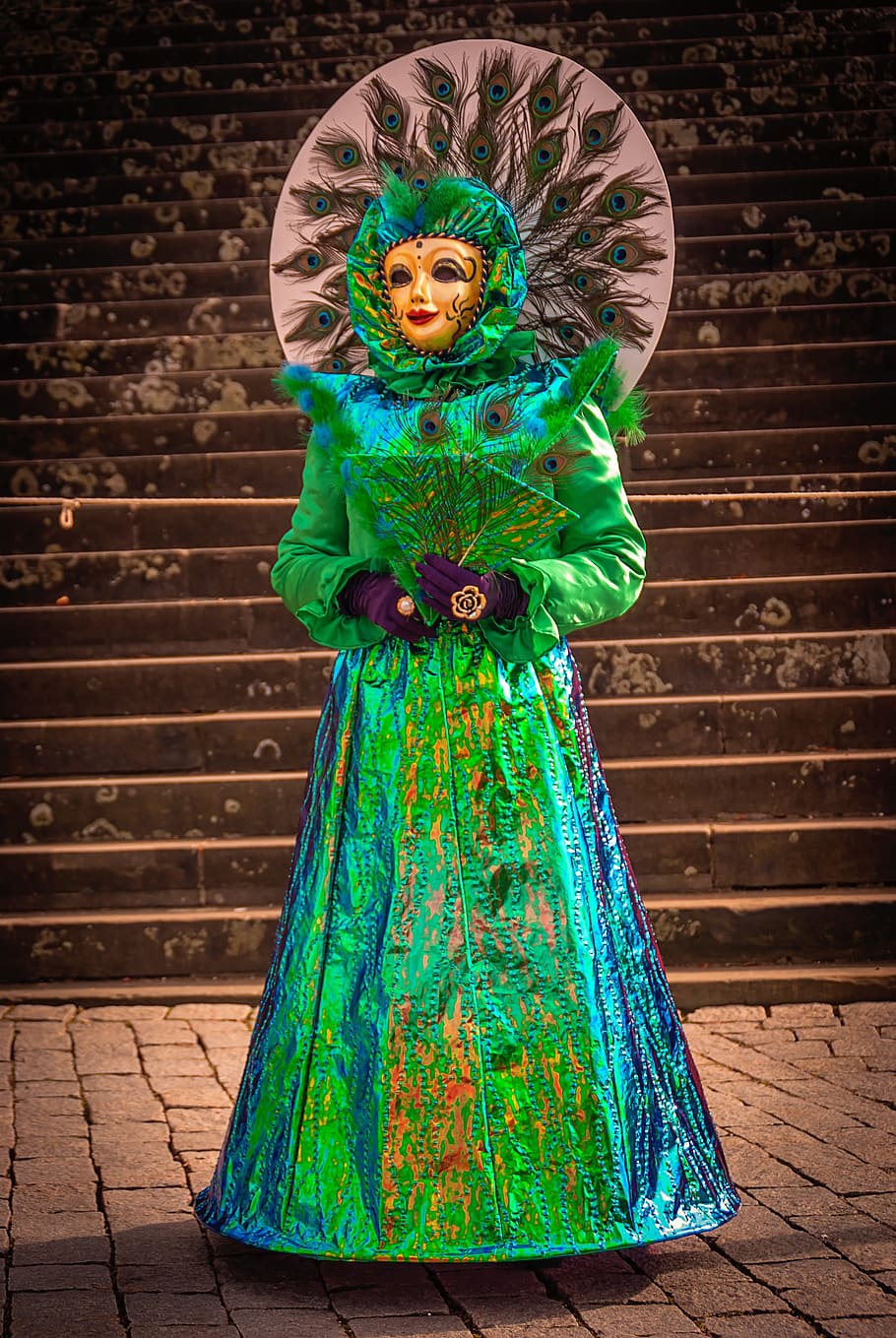 carnival, schwäbisch hall, costume, clothing, green color HD wallpaper