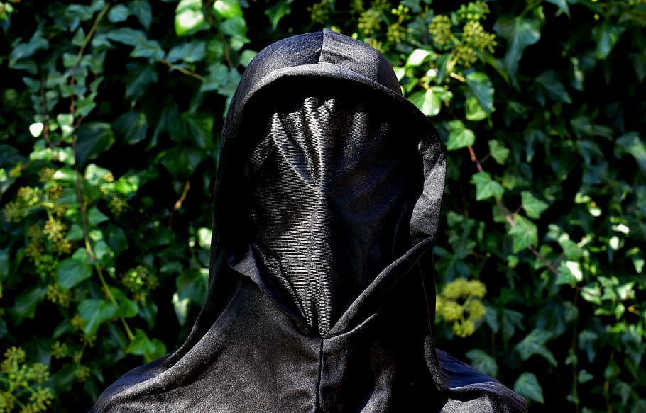 mask, black, blank, anonymous, mysterious, masquerade, halloween HD wallpaper