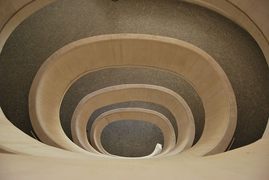 abstract, valencia, architecture, circle, built structure, indoors HD wallpaper