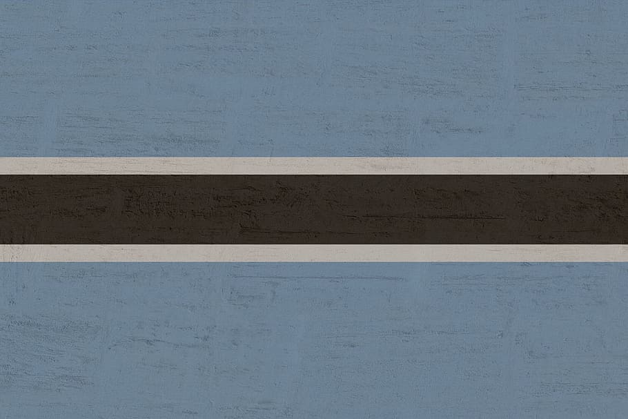 botswana, flag, flags, no people, architecture, wall - building feature HD wallpaper