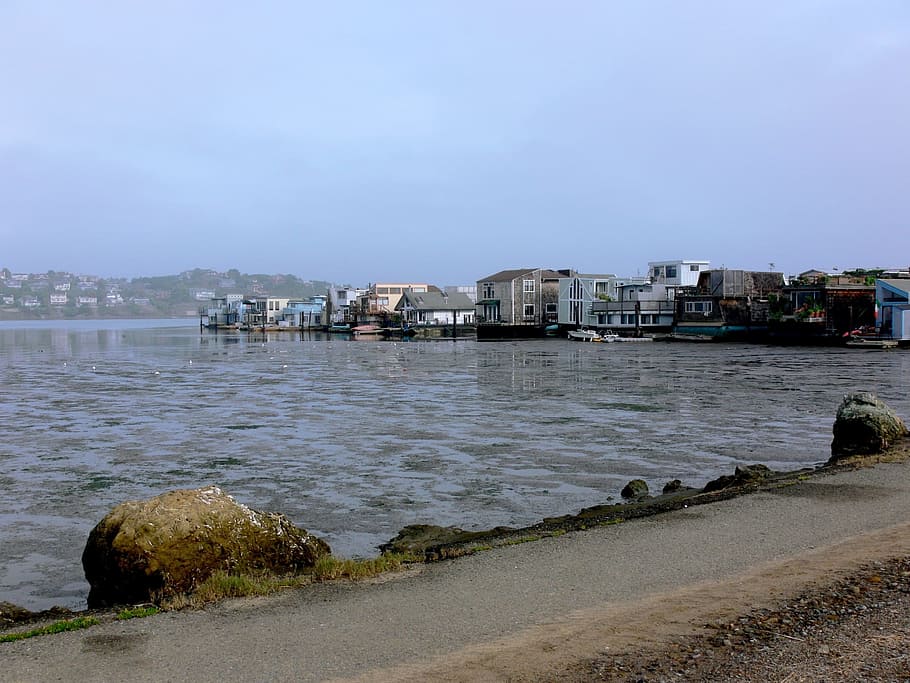Mud, Low Tide, Water, Exposed, dreary, empty, washed up, travel Locations HD wallpaper