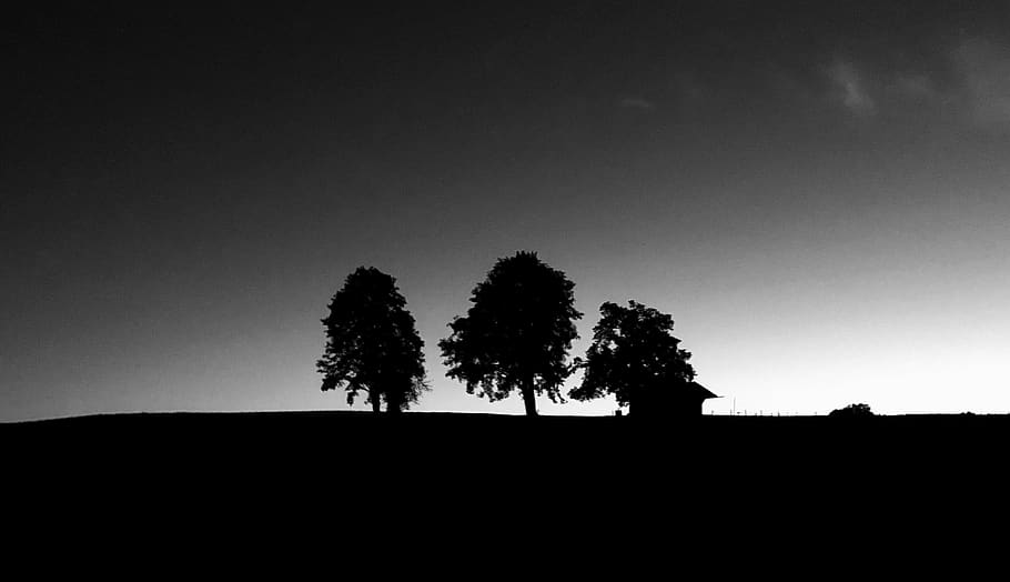 shadow, nature, landscape, mood, sky, atmosphere, lighting HD wallpaper