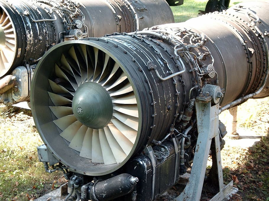 aircraft, engine, historical, monument, old, metal, antique HD wallpaper
