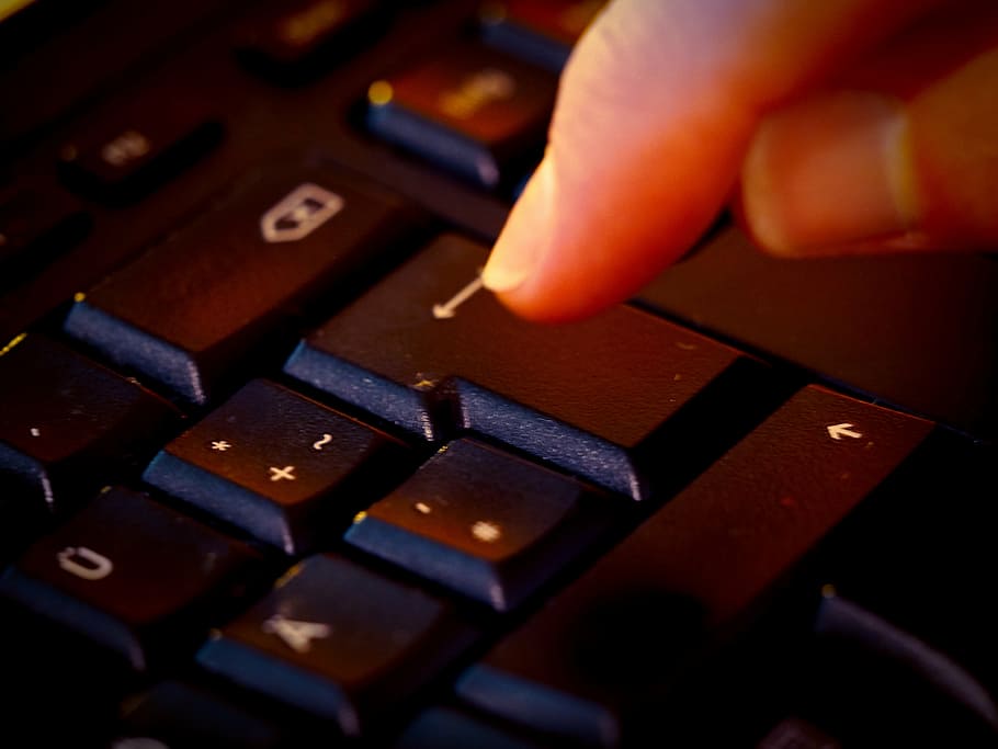 keyboard, enter, input device, letters, leave, tap, keys, confirm HD wallpaper