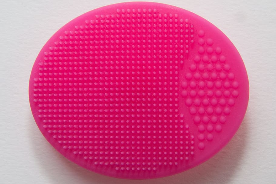pink silicone soap holder, Massage, Brush, Structure, Fund HD wallpaper