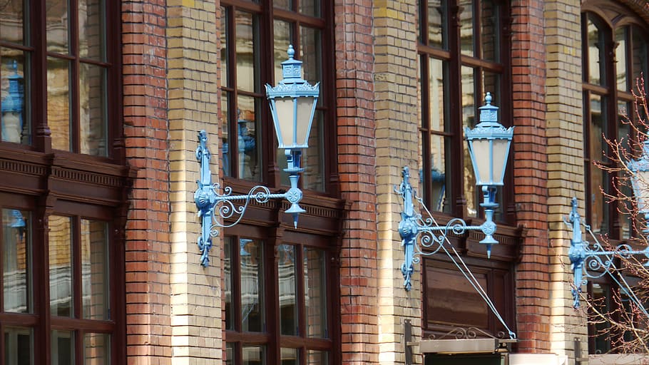 antique, lamp, retro, architecture, built structure, building exterior HD wallpaper