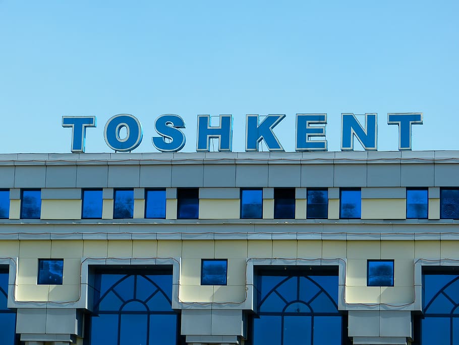 railway station, tashkent, uzbekistan, arrive, architecture, HD wallpaper