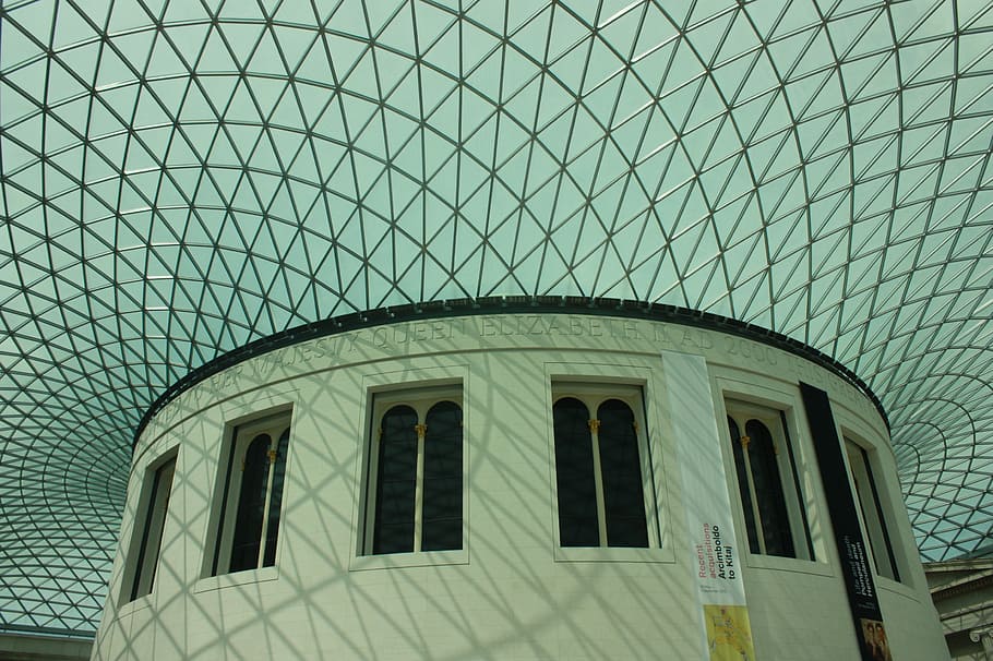london, british museum, architecture, built structure, low angle view, HD wallpaper