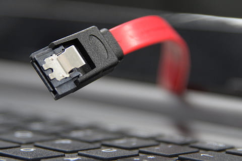 cable, connection, sata, s-ata, connecting cable, red, notebook HD wallpaper