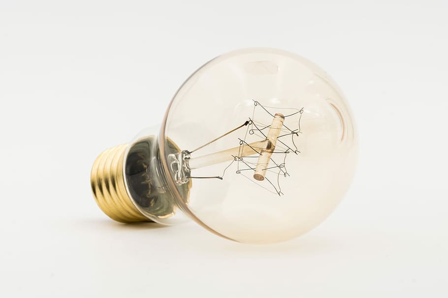 LED bulb, bulbs, light bulb, lamp, edison, tungsten, glow wire HD wallpaper