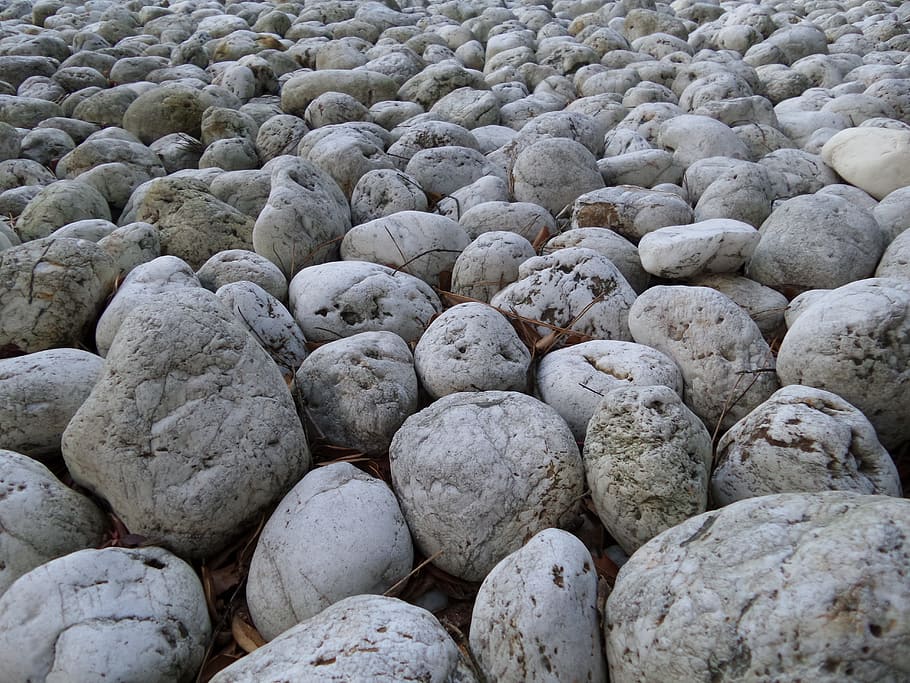 Stones, Pavement, Rough, Soil, grey, covered, random, pebble HD wallpaper
