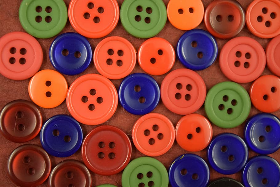 button, pattern, colorful, multi colored, large group of objects HD wallpaper