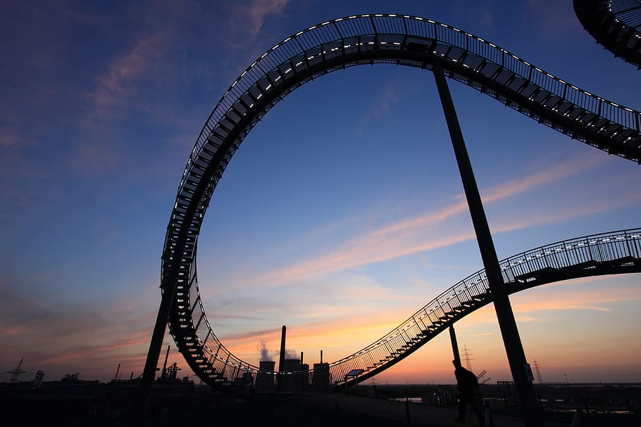 germany, duisburg, tiger, turtle, art, sculpture, culture, sky HD wallpaper