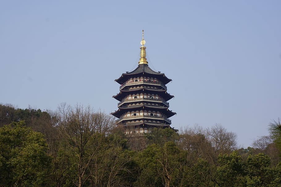 ancient architecture, pagoda, humanities, built structure, building exterior HD wallpaper