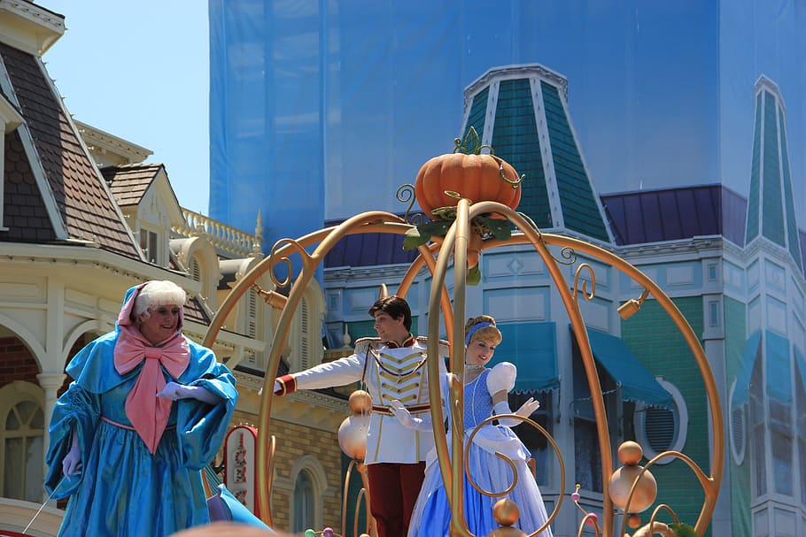 cinderella, prince, disney, real people, architecture, building exterior HD wallpaper