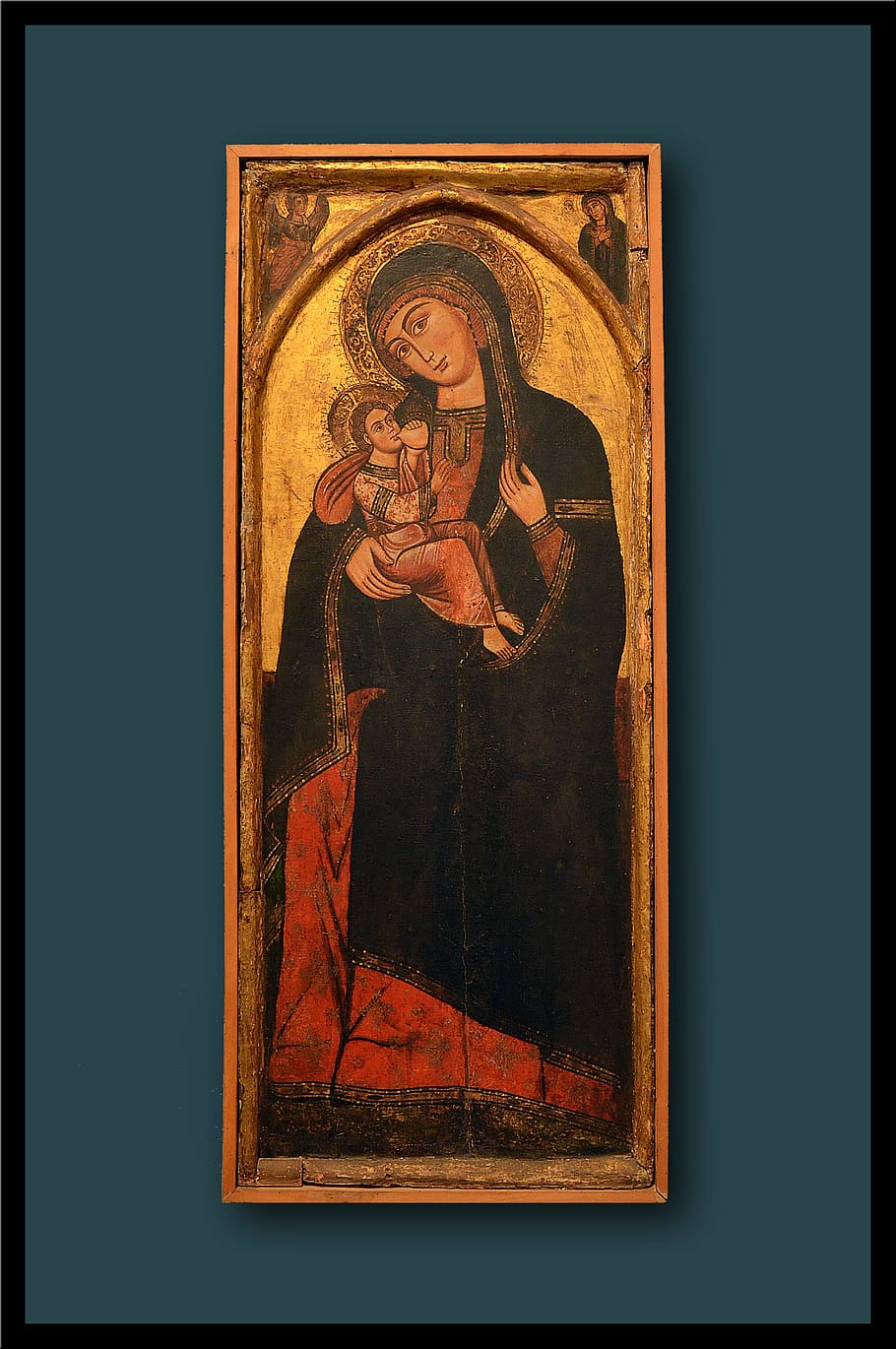 sicily, madonna, messina, table, religion, christian art, œuvre of art HD wallpaper