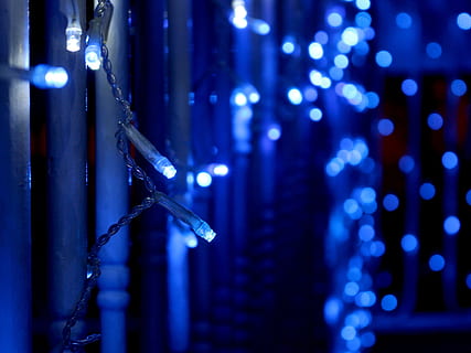 Outdoors, Light, Blue, Blue Light, glitter, lighting, exterior illumination HD wallpaper