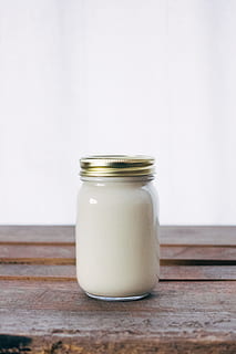 food, healthy, wood, drink, bottle, container, cream, creamy HD wallpaper