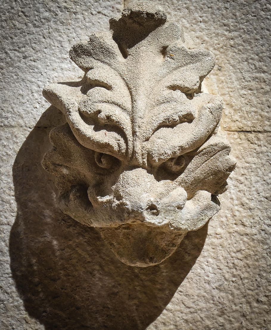 gargoyle, stone, face, architecture, old, gothic, sculpture HD wallpaper