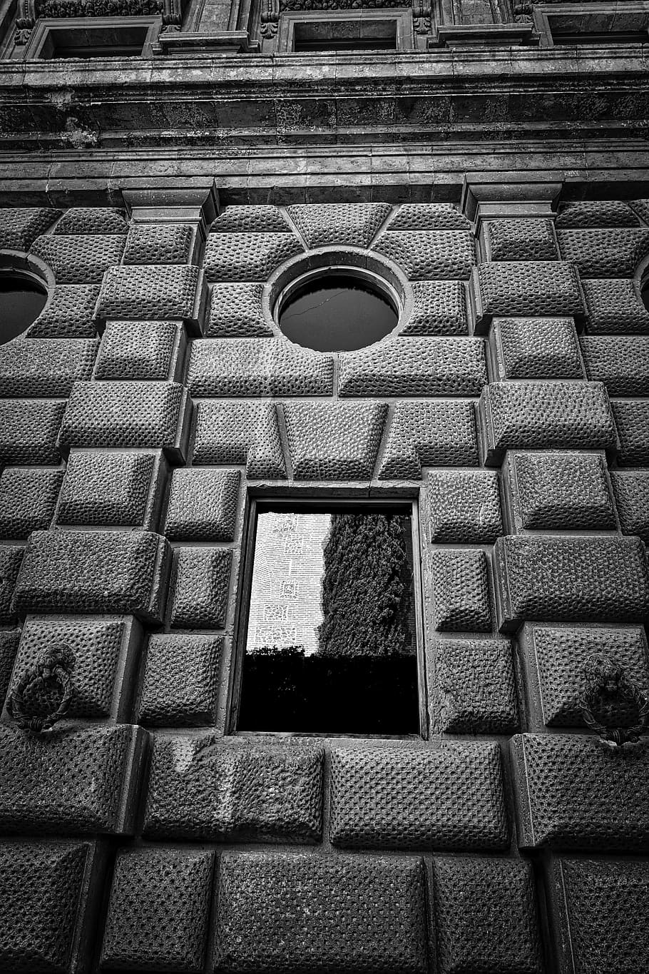 Wall, Blocks, Stone, Window, Chunky, masonry, building, architecture HD wallpaper