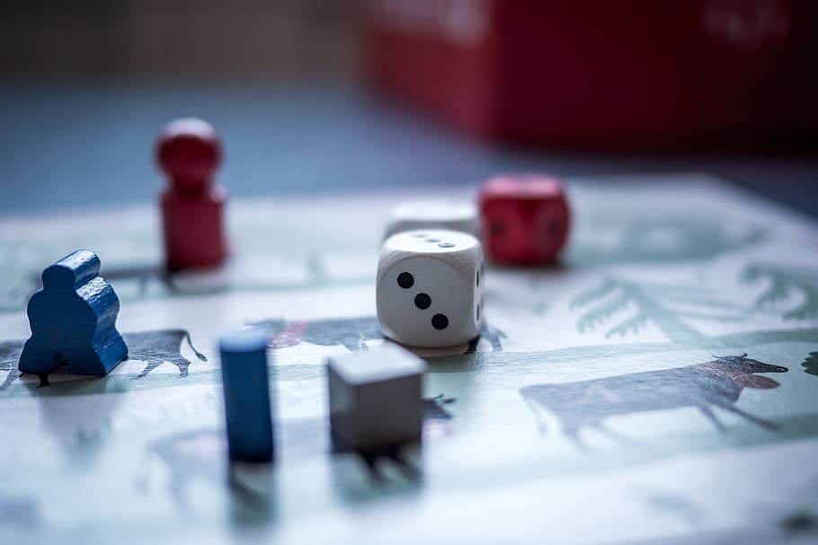 luck, blur, business, game, board game, challenge, chance, close-up HD wallpaper