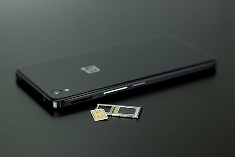 black OnePlus smartphone, technology, communication, android HD wallpaper