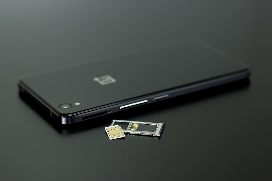 black OnePlus smartphone, technology, communication, android HD wallpaper