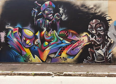 wall, art, graphite, art and craft, creativity, representation HD wallpaper