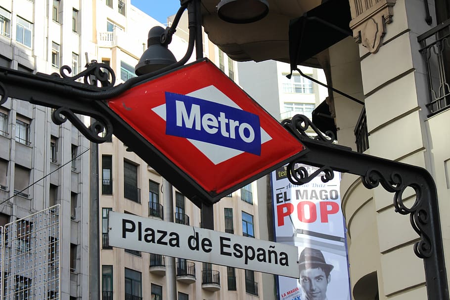 Hd Wallpaper Metro Madrid Piazza Di Spagna Urban Means Of Transport Wallpaper Flare