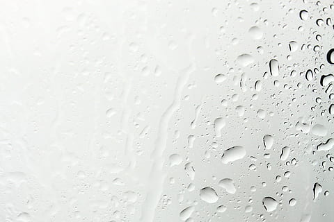 clear glass with water, rain, disc, window, drip, wet, depression HD wallpaper