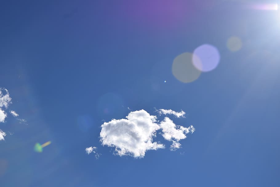 Cloud, Love, sky, love the cloud, blue, nature, weather, day HD wallpaper