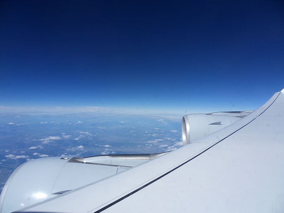 fly, clouds, above the clouds, wing, sky, blue, airplane, air vehicle HD wallpaper