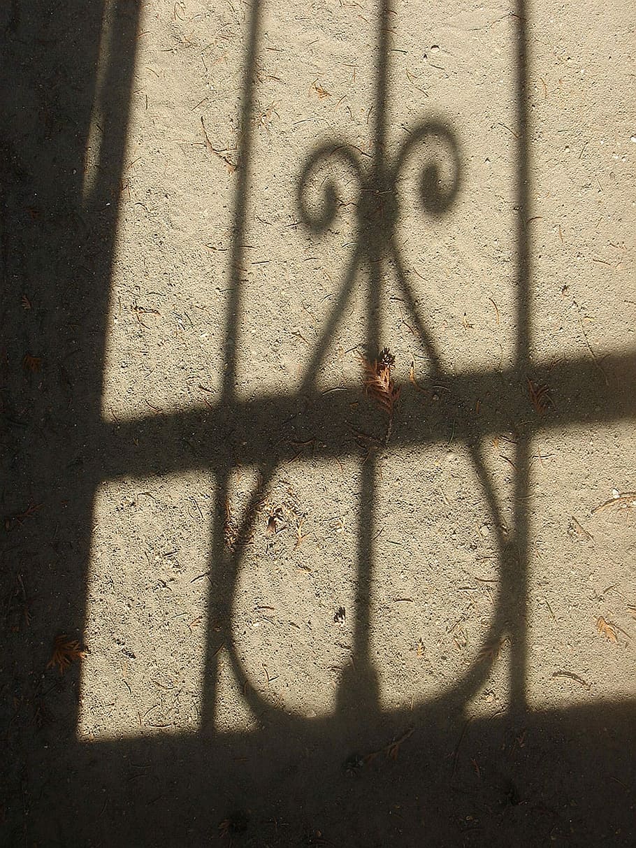 Gate, Entrance, Shadow, Light, silhouette, day, sunlight, standing HD wallpaper