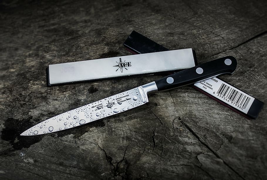 blade, cut, droplets, equipment, industry, kitchen knife, sharp HD wallpaper