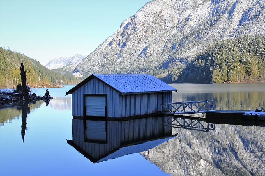 lake, nature, water, reflection, outdoors, mountain, scenics - nature HD wallpaper