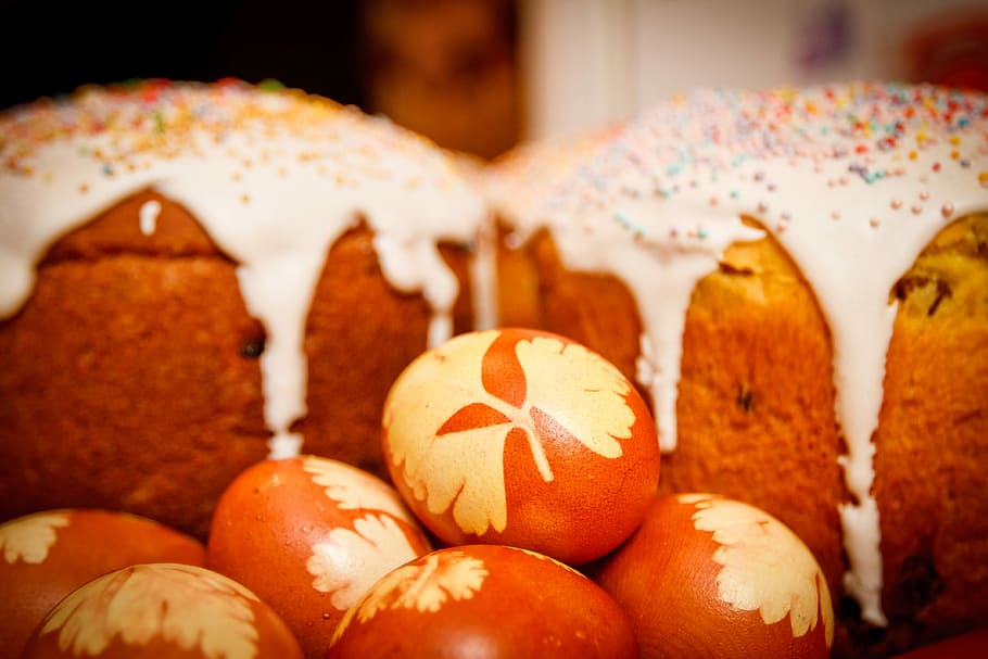 Easter, Cake, Holiday, Eggs, easter cake, sunday, christ is risen HD wallpaper