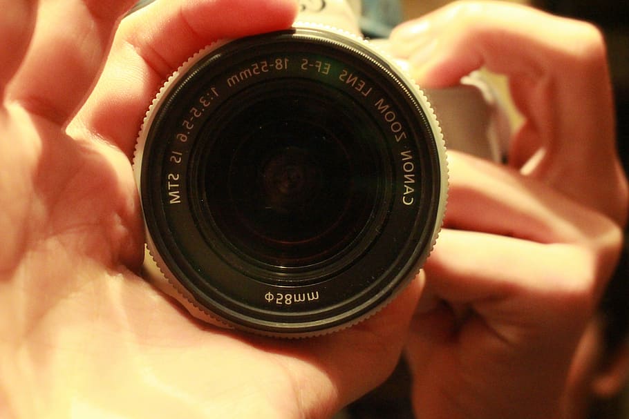 camera, cannon, hands, picture, human hand, human body part HD wallpaper