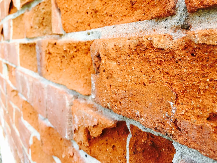 Brick, Wall, Concrete, wall - Building Feature, architecture HD wallpaper